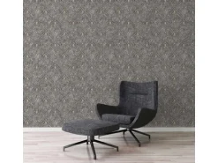 Bricoflor Art Deco Tapete Nostalgisch Schwarz Graue Jugendstil Vliestapete Im Vintage Stil Vlies Mustertapete Im antik Look für Esszimmer und Flur