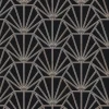 Bricoflor Art Deco Tapete in Schwarz und Grau Moderne Tapete Im 20er Jahre Stil Elegante Vliestapete Ideal für Schlafzimmer und Wohnzimmer