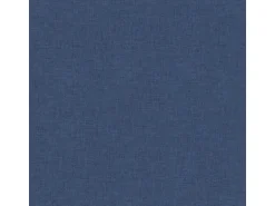 Bricoflor Blaue Tapete in Leinenoptik Moderne Uni Vliestapete in Marineblau für Schlafzimmer Dunkelblaue Vlies Wandtapete mit Vinyl Leinenstruktur