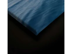 Bricoflor Blaues Wandbild Mit Meer Leinwandbild Maritim Für Schlafzimmer Und Badezimmer Leinwand In 90 X 60 Cm Mit Sonne Wasser