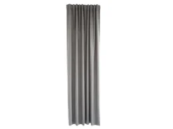 Bricoflor Blickdichter Vorhang mit Verdeckten Schlaufen Allen Kiesel