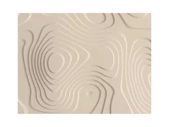 Bricoflor 3D Tapete Grafisch Beige Vliestapete Für Büro Und Schlafzimmer Digitaldruck Fototapete Im Boho Stil Modern