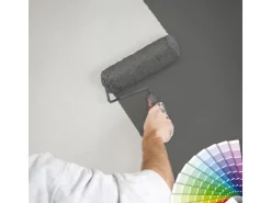Bricoflor Einfarbige Tapete überstreichbar Uni Vliestapete Hell Ideal Zum überstreichen für Küche und Wohnzimmer Weiße Vlies Wandtapete mit Vinyl