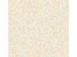 Bricoflor Gelbe Tapete mit Blumen Muster Florale Vliestapete mit Blättern Ideal für Wohnzimmer und Flur Vlies Mustertapete