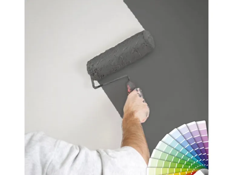 Bricoflor Linien Tapete Weiß Uni Vliestapete Dünn Gestreift für Schlafzimmer und Arbeitszimmer überstreichbare Vlies Streifentapete Modern für Büro