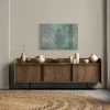 Bricoflor Minimalist Wandbild In Betonoptik Deko Bild Mit Streifen Grau Grün Leinwandbild Skandinavisch Für Büro In 90 X 60 Cm