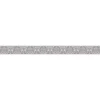 Bricoflor Neobarock Tapeten Bordüre Selbstklebend Wand Bordüre in Creme und Grau Ornament Tapetenborte mit Vinyl Ideal für Schlafzimmer und Badezimmer