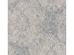 Bricoflor Ornament Tapete Nostalgisch Vintage Vliestapete im Shabby Chic für Esszimmer und Wohnzimmer Romantische Vlies Mustertapete in Beige Grau