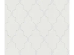 Bricoflor Ornament Tapete Orientalisch Weiße Vliestapete zum überstreichen Vlies Strukturtapete für Schlafzimmer und Badezimmer