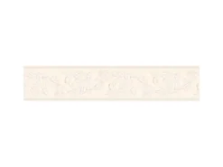 Bricoflor Rosa Tapeten Bordüre Neobarock Stil Ornament Vlies Bordüre Ideal für Schlafzimmer und Badezimmer Selbstklebende Tapetenbordüre in Hellrosa