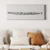 Bricoflor Schaf Bild In Winterlandschaft Tierfotografie Bild Auf Leinwand Ideal Für Schlafzimmer Weißes Wandbild Mit Tier Motiv Im Winter Stil