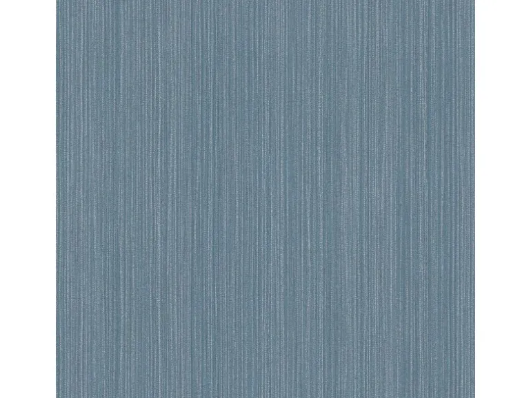 Bricoflor Schlichte Tapete Taubenblau Silber Moderne Vliestapete mit Linien Ideal für Wohnzimmer und Schlafzimmer