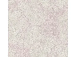 Bricoflor Shabby Tapete in Weiß Rosa Esszimmer und Schlafzimmer Vliestapete mit Vintage Ornament Nostalgische Vlies Mustertapete mit Vinyl Romantisch