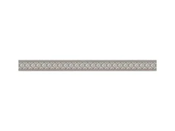 Bricoflor Silber Glitzer Tapeten Bordüre Selbstklebende Tapetenbordüre Ideal für Badezimmer und Küche Ornament Tapetenborte aus Vlies und Vinyl