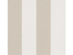 Bricoflor Streifentapete in Beige Tapete mit Blockstreifen Ideal fürs Wohnzimmer