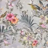 Bricoflor Tapete Palmen Und Hibiskus Tropische Vliestapete Mit Blumen Und Vögeln Bunte Blumentapete Ideal Für Wohnzimmer