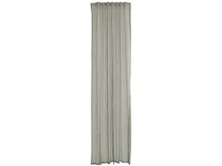 Bricoflor Transparenter Vorhang mit Verdeckten Schlaufen Neta Beige