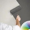 Bricoflor Uni Vliestapete Dezent Gemustert Linien Tapete Dünn Gestreift Ideal zum überstreichen Wohn und Schlafzimmer Streifentapete überstreichbar