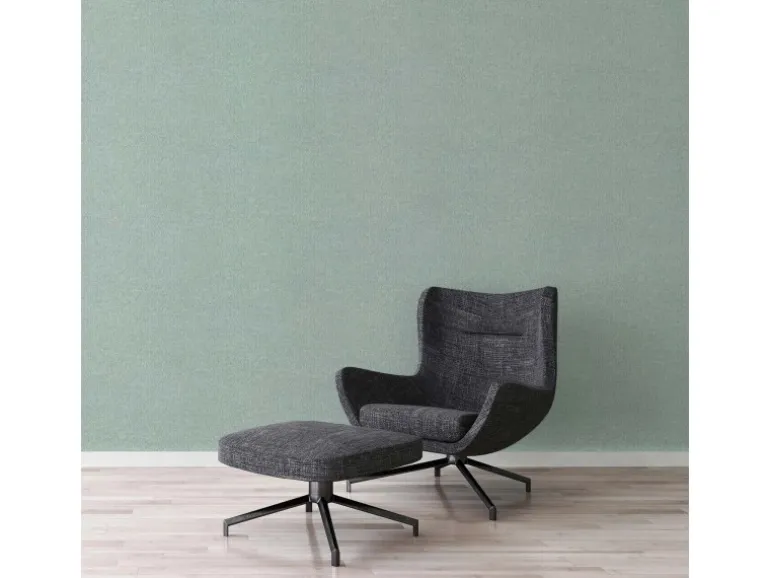 Bricoflor Vintage Tapete Hellblau Pastell Vliestapete Kleines Muster Floral für Schlafzimmer und Esszimmer Vlies Mustertapete Dezent in Pastellfarben