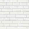 Bricoflor Vlies Steintapete überstreichbar Tapete in Steinoptik Weiß Ideal für Küche und Flur Weiße Mauertapete zum überstreichen