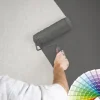 Bricoflor Vlies Strukturtapete Weiß Uni Vliestapete Schlicht Ideal zum überstreichen Einfarbige Wandtapete überstreichbar für Wohnzimmer und Flur