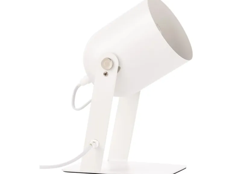 Brilliant Tischlampe Yan E27 Weiß 29 cm
