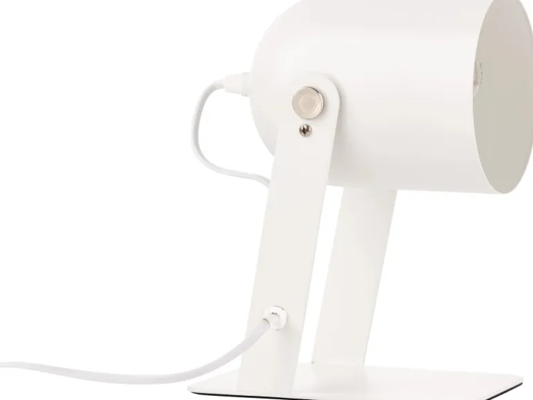 Brilliant Tischlampe Yan E27 Weiß 29 cm