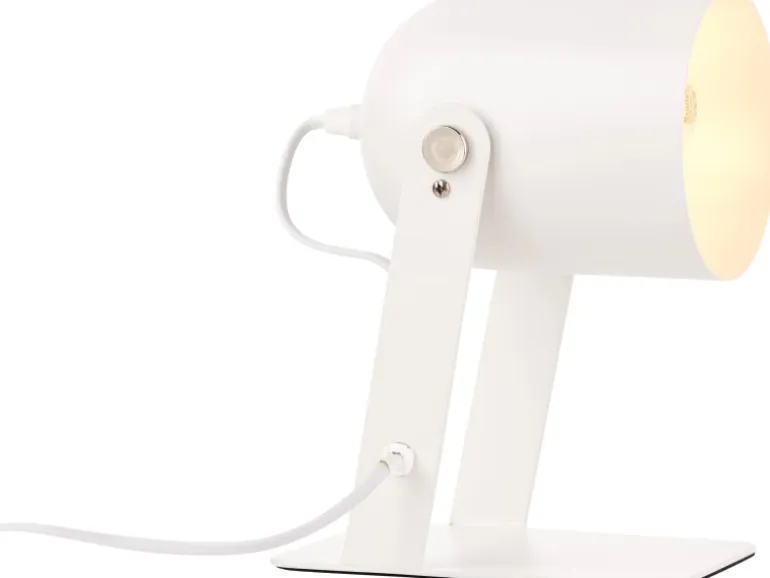 Brilliant Tischlampe Yan E27 Weiß 29 cm