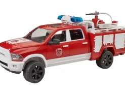 Bruder Spielzeug RAM 2500 Feuerwehreinsatzwagen mit Licht und Sound