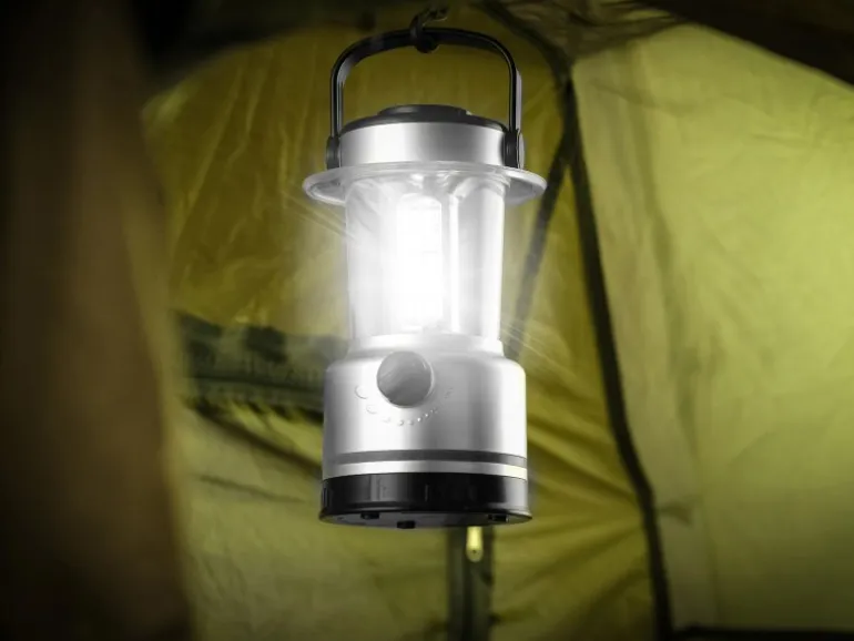 Calima LED Campinglaterne 12,5 cm x 12,5 cm x 21 cm