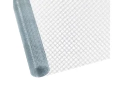 CCLIFE Hühnerzaun Geflügelnetz 6.3mm Maschenweite 100cm Höhe 2m Länge Verzinkt Silber