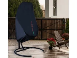 CCLIFE Hängesessel Abdeckung 190x145cm Schutzhülle für Hängesessel Winddicht UV Beständiges
