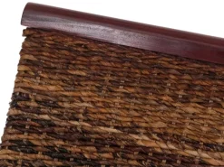 CHEFGASTRO Esszimmerstuhl 2er-Set Korbstuhl Stuhl Bananengeflecht 93x47x43cm Sitzhöhe 47cm Hell Ohne Kissen