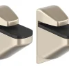 Clip Regalbodenträger Maxi für 4 mm - 24 mm Nickel gebürstet