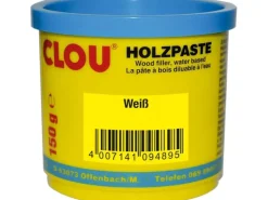 Clou Holzpaste wasserverdünnbar Weiß 150 g