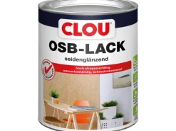 Clou OSB-Lack Transparent seidenglänzend 750 ml
