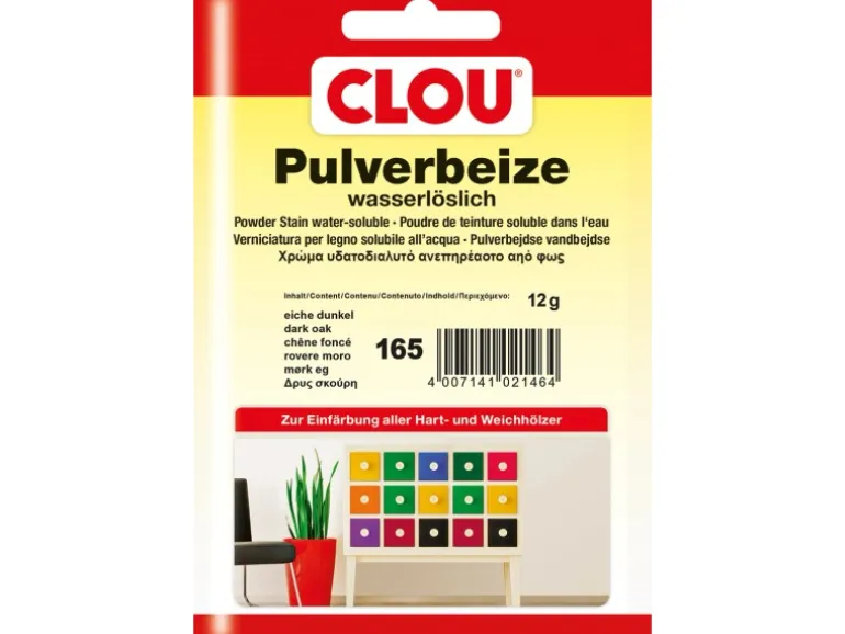 Clou Pulverbeize Eiche Dunkel 12 g