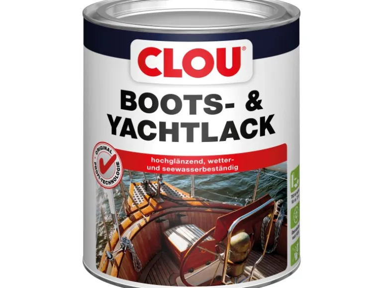 Clou Yachtlack Transparent glänzend 750 ml