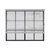 Cocoon Home Concepts Holz Jalousien 160 x 175 50mm Lamellen Weiß
