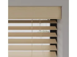 Cocoon Home Concepts Holz Jalousien 180 x 175 50mm Lamellen Naturel