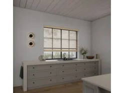 Cocoon Home Concepts Holz Jalousien 170 x 175 50mm Lamellen Naturel