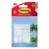 Command Haken-Set Mittelgroß Transparent 6 Stück