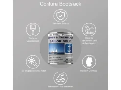 Contura Boots & Yachtlack Bootslack Holzlack Hartlack Klarlack 750ml Glänzend
