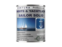 Contura Boots & Yachtlack Bootslack Holzlack Hartlack Klarlack 750ml Seidenmatt