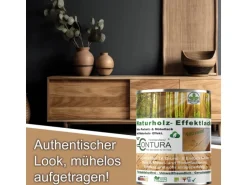 Contura Parkettlack Möbellack Holzlack Naturholzeffekt Lack Matt Naturholz Effektlack 750ml