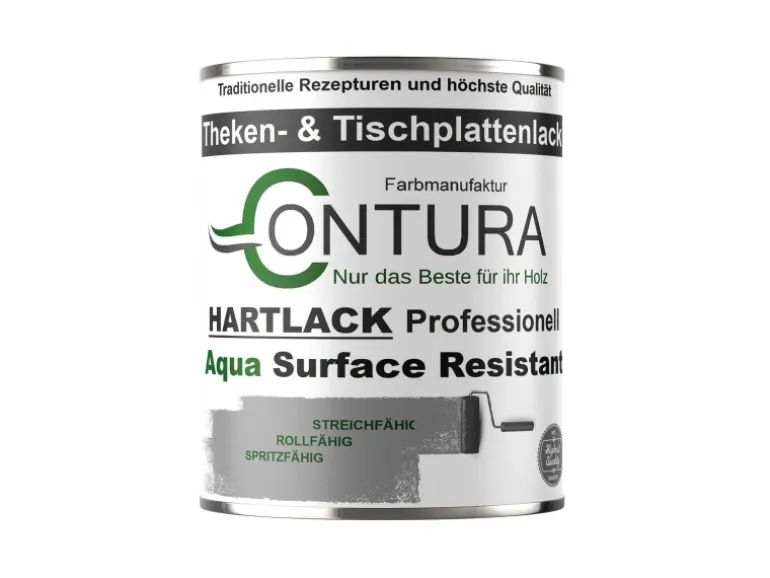 Contura Tischplattenlack Hartlack Treppenlack Lack & Universallack Grundierung Matt 375ml