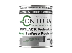 Contura Tischplattenlack Hartlack Treppenlack Lack & Universallack Grundierung Seidenglänzend 375ml