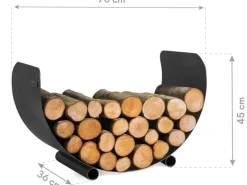 CookKing Kaminholzregal Turyn 70 36x70x45cm