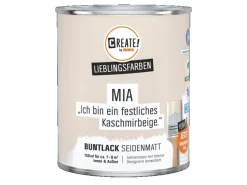CREATE! by OBI Buntlack Lieblingsfarbe Mia Kaschmirbeige Seidenmatt 0,75 l