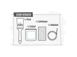 CREATE! by OBI DIY Farb-Set Baumwolle Satin Finish 125 ml
